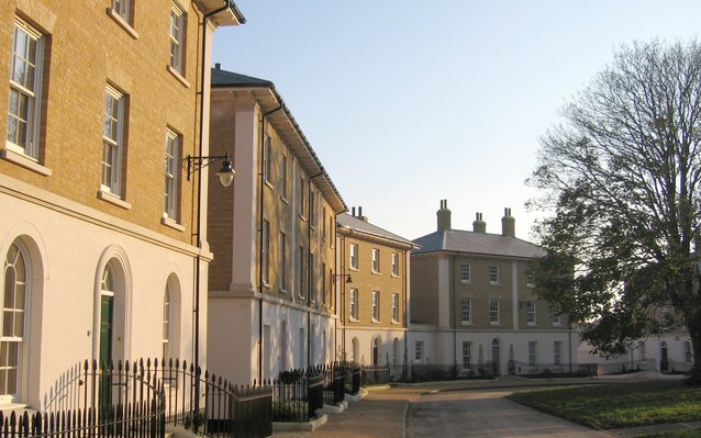 Poundbury, Dorset, England